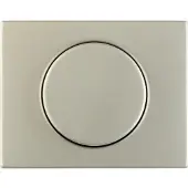 Berker 11357004, Dimmer, Montierbar, Drehregler, Edelstahl, Metall
