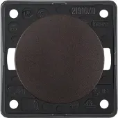 Hager 936712501, Tasten, Schwarz, IP44, Schrauben, Berker Integro Flow/Pure, 55,5 mm