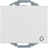 Berker 47477109, Typ F, DIN-Schiene, Weiß, Thermoplast, IP20, 250 V