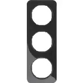 Berker 10132145, Schwarz, Schraubenlos, , Glänzend, 1 Stück(e)