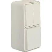 Hager 47903512, Weiß, IP55, 1 Stück(e), 250 V