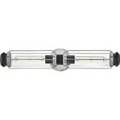 HINKLEY Elstead Masthead Wandleuchte E27 2-fach Poliertes Chrom und schwarz IP44