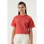 Garcia mädchen T-Shirt, 128/134, Rot