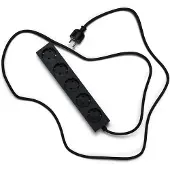 Pedestal - Power Beam, 2 Meter Mehrfachsteckdose, charcoal