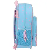 Safta 612588640 Stitch Happy 15l 32x43x14 Cm Rucksack Blau Blau One Size
