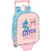 Safta Stitch Ohana 6l 22x27x10 Cm Mini Rucksack Mit Rollen