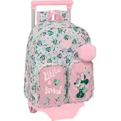 Safta Minnie Mouse Minty 10l 28x34x10 Cm Rucksack Mit Rollen