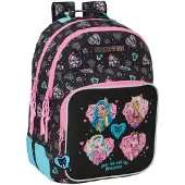 Safta Monster High 20l 32x42x15 Cm Rucksack Schwarz Kinder Schwarz One Size