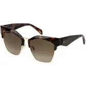 Police Sonnenbrille SPLN59 01AY 56 Damen Braun