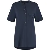 Yumeko Pyjama-T-Shirt Jersey Baumwolle L Blau - Eco, Bio & Fairtrade
