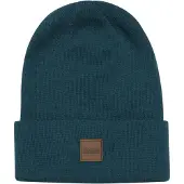 Urban Classics Beanie "Unisex Synthetic Leatherpatch Long Beanie" 1 Stk.