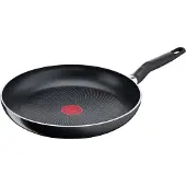 Tefal Start'easy C26919, Rund, Wok-/Bratpfanne, Schwarz, Titan, Aluminium, Thermo-Punkt