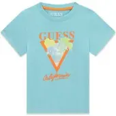 GUESS T-Shirt N6GI10 K8HM4 Türkisfarben Regular Fit
