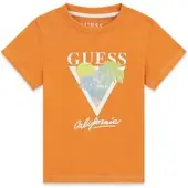 GUESS T-Shirt N6GI10 K8HM4 Orange Regular Fit