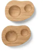Ferm Living Eierbecher Cairn Oak (2er-Set)