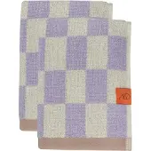 Mette Ditmer Gästehandtuch Retro Lilac (40 x 55 cm) (2er Set)