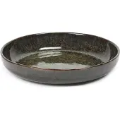 Serax Tiefer Teller Surface Tableware by Sergio Herman Indi Grey XL 23 x 23 x 4 cm