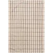 Ferm Living Geschirrtuch Hale Sand/Black- 70 x 50 cm