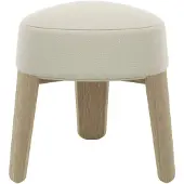 Blomus - Kuon Hocker, H 45 cm, Ø 47 cm, beige