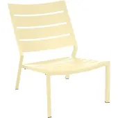 Brafab Gartensessel Delia aus Aluminium, modern und stapelbar, in Lemon Gelb, von