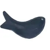 Ferm Living - Harbour Garderobenhaken, Fisch, deep navy