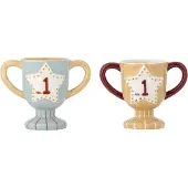 Bloomingville Mini - Trophy Tasse, 150 ml, mehrfarbig (2er-Set)