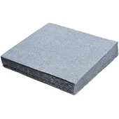 VEPATIM 200x Servietten 33 x 33 cm 1/4 -Falz 3-lagig silber