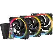 Arctic BioniX P120 A-RGB 120 mm Lüfter optimiert für statischen Druck mit A-RGB, Ventilator, 12 cm, 2300 RPM, 0,45 Sone, 48 cfm, 81,55 m³/h