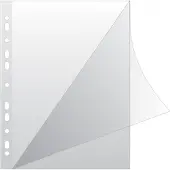 Q-CONNECT Tipas L A4 Dokumentenhüllen transparent