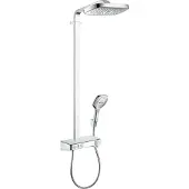 Hansgrohe Showerpipe Raindance Select Chrom mit Kopfbrause Raindance E Air 3jet 300mm
