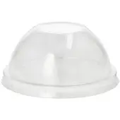 Papstar Starpak Dom-Deckel, PET rund Ø 8 cm, 4 cm glasklar ohne Lochung 1000 Stück
