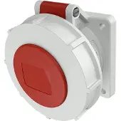 MENNEKES CEE Einbausteckdose 32A 5p 400V IP67 gerade Typ 240A Anbausteckdose