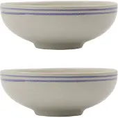 Nicolas Vahé - Bistro Schüssel Ø15,5 cm, blau / weiß (2er-Set)