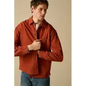 Sissy-Boy Jacke Mit Aufgenähter Tasche - Dunkelrot | Größe: XXL