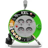PLAST-ROL KEL STANDARD Trommel-Verlängerungskabel 25m 3x1,5mm²