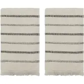 Meraki Towel, MKTrue, Off-whiteBlack