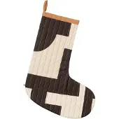 Broste Copenhagen - Karla Weihnachtsstrumpf, turkish coffee black