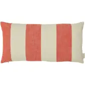OYOY living design Kissenhülle "Kara" in Rot - (L)30 x (B)60 cm - onesize