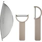 Zone Denmark Sparschäler Set Singles Soft Taupe (Set von 3)
