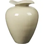 Broste Copenhagen - Florentina Vase, Ø 33 cm x H 44 cm, beige