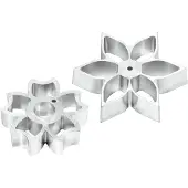 Plate-It Ausstechformen Buñuelos Rosettes Flower Power (2-teilig)