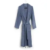 HAY - Mono Bademantel M/L (Stahlblau)