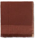 Ferm Living Weaver Plaid Red Brown - , Rot, Stoff / Textil