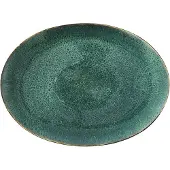 Bitz Steingutteller Black Green 45 cm