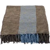 House Doctor Ponra Plaid braun/hellblau
