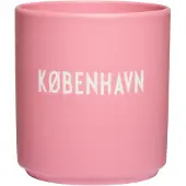 Design Letters - AJ Favourite Porzellan Becher, København / pink