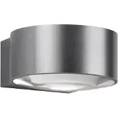 LIGHT-POINT Orbit W1 Wandleuchte IP54 Titanium - , dimmbar, Metallisch, für Flurbereich, Aluminium