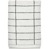 Mette Ditmer - TILE STONE bath towel 70x140 - Black