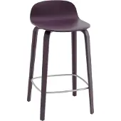 Muuto Visu Barhocker, höhe 65 cm, dark plum