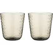 Marimekko - Syksy Glas, 360 ml, braun (2er-Set)